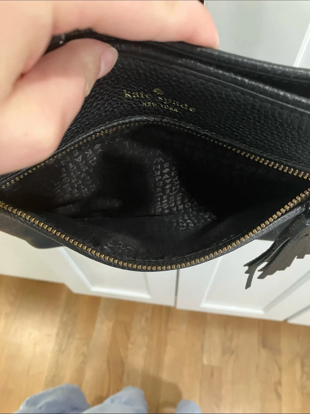 Kate Spade Women's Black Dessi Chester Street Crossbody Bag Leather Purse